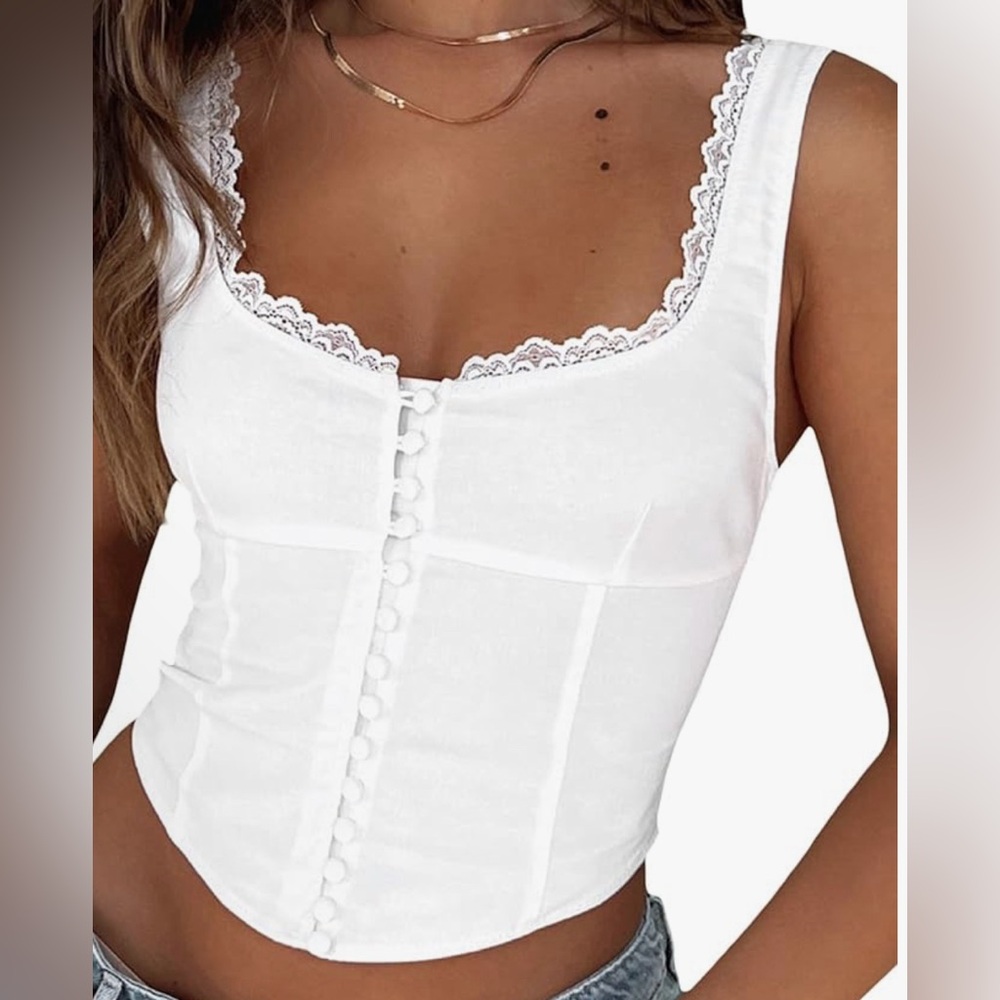 Cropped Vest Top